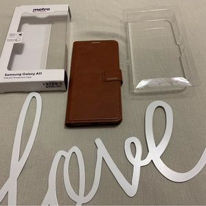 Samsung Galaxy A11 FOLIO | Protective Case Metro by T-Mobile